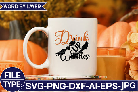 Drink Up Witches SVG Cut File SVG Studio Innate 