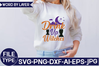 Drink Up Witches SVG Cut File SVG Studio Innate 