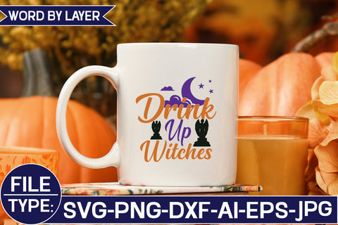 Drink Up Witches SVG Cut File SVG Studio Innate 