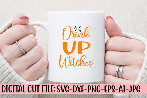 Drink Up Witches SVG Deign SVG Syaman 