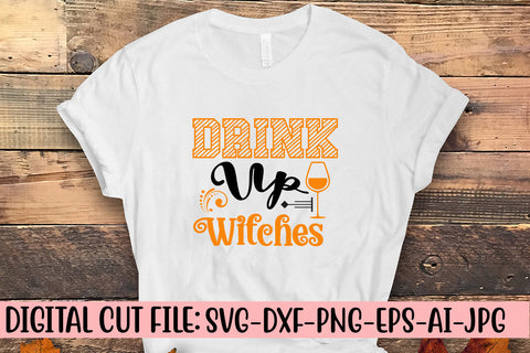 Drink Up Witches SVG Design SVG Syaman 