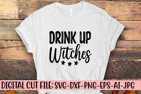 Drink Up Witches SVG Design SVG Syaman 