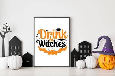 Drink up witches SVG designartist 