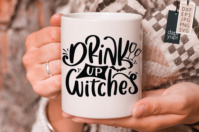 Drink Up Witches SVG SVG dapiyupi store 