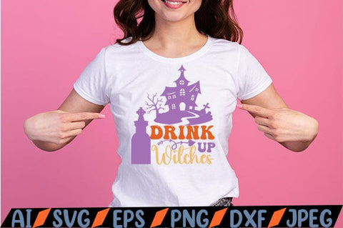 Drink Up Witches SVG SVG MStudio 