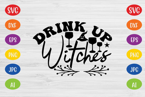 Drink Up Witches SVG SVG MStudio 
