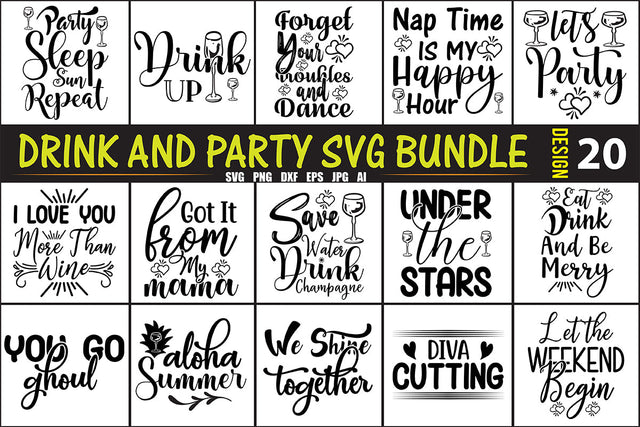 Drinking SVG Bundle SVG orpitasn 