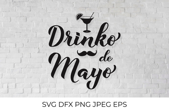 Drinko De Mayo. Mexican holiday Cinco De Mayo SVG LaBelezoka 