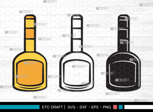Drinks Bottle SVG | Beer Bottle Svg | Alcohol Bottle Svg | Wine Bottle Svg | Drinks Bottle Clipart SVG ETC Craft 