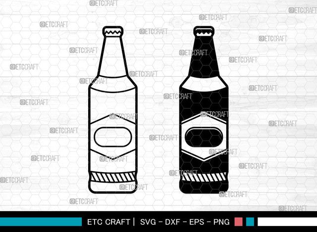 Drinks Bottle SVG, Soda Pop Bottle svg, Beverage Bottle Svg, Cheers Svg, Glass Bottle Svg, Bottle Svg, Beer Bottle Svg SVG ETC Craft 
