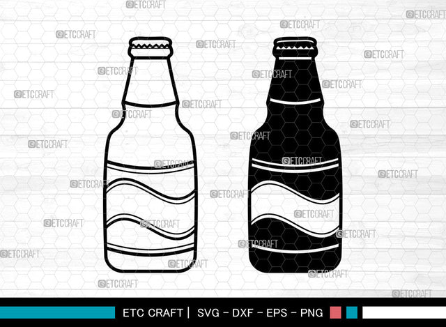 Drinks Bottle SVG, Soda Pop Bottle svg, Beverage Bottle Svg, Cheers Svg, Glass Bottle Svg, Bottle Svg, Beer Bottle Svg SVG ETC Craft 