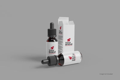 Dropper Bottle PSD MockUp Mock Up Photo Mrletters 