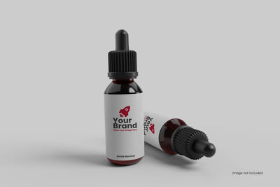 Dropper Bottle PSD MockUp Mock Up Photo Mrletters 