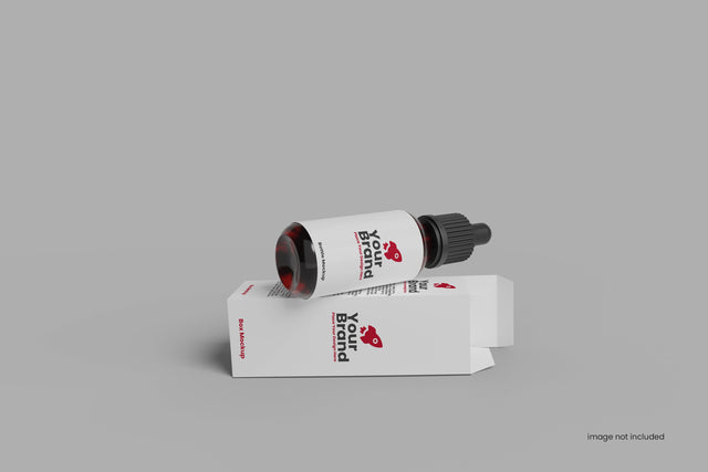 Dropper Bottle PSD MockUp Mock Up Photo Mrletters 