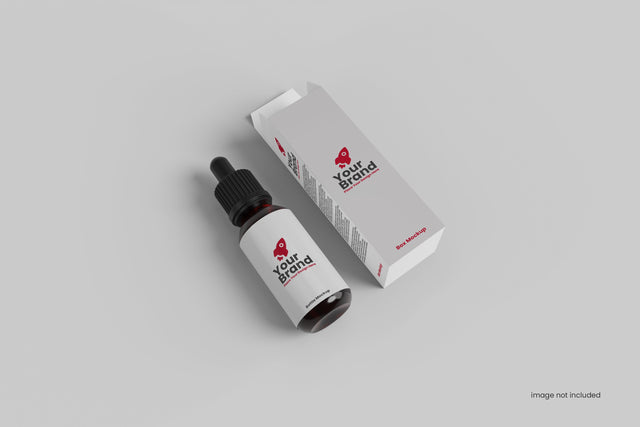 Dropper Bottle PSD MockUp Mock Up Photo Mrletters 