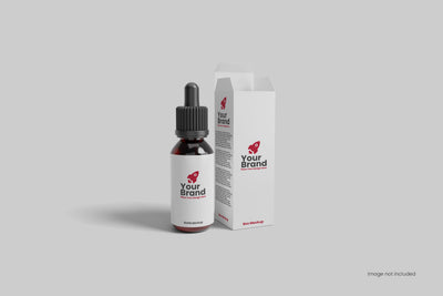 Dropper Bottle PSD MockUp Mock Up Photo Mrletters 