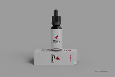 Dropper Bottle PSD MockUp Mock Up Photo Mrletters 