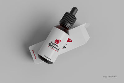Dropper Bottle PSD MockUp Mock Up Photo Mrletters 