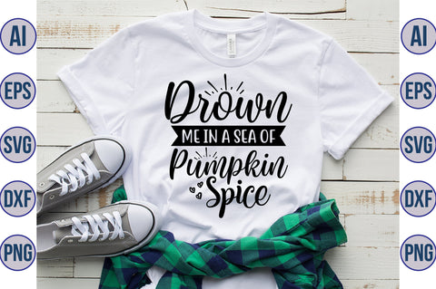 Drown Me in a Sea of Pumpkin Spice svg SVG orpitasn 