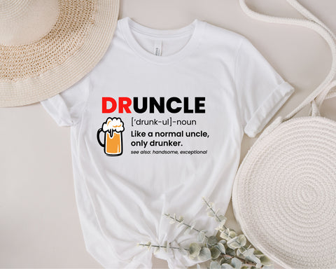 Druncle Svg,Png,Jpg,Eps,Pdf,Ai | Druncle Funny Uncle DIY Svg | Drunkle For Cricut Digital File Silhouette Instant Download SVG Fauz 