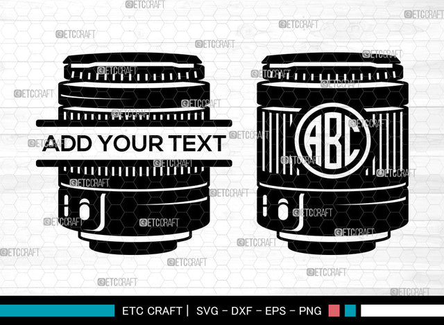 DSLR Camera Monogram SVG, DSLR Camera SVG, Digital Camera Svg, Split Monogram Svg, DSLR Camera SVG ETC Craft 