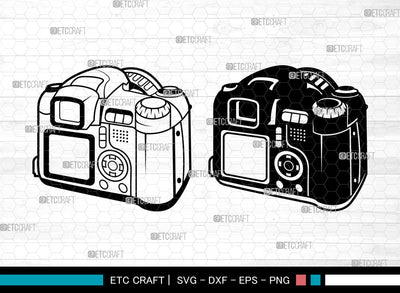 DSLR Camera SVG, DSLR Camera SVG, Digital Camera Svg, Camera Lens Svg, DSLR Camera SVG ETC Craft 