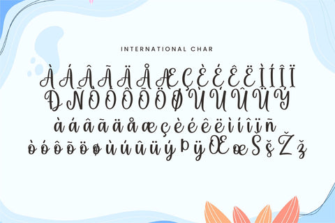Dualima - Elegant and Flowing Font Trio Font ahweproject 