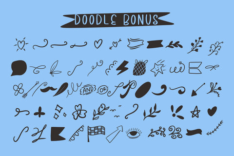 Dualima - Elegant and Flowing Font Trio Font ahweproject 