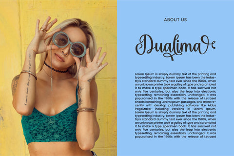 Dualima - Elegant and Flowing Font Trio Font ahweproject 