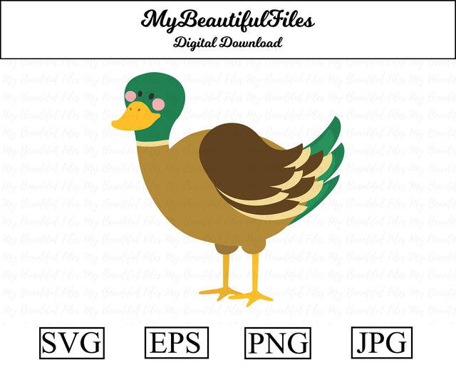 duck - Animal SVG MyBeautifulFiles 