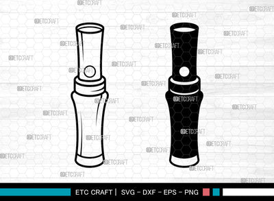 Duck Call SVG, Duck Call SVG, Duck Whistle Svg, Mallard Duck Calls Svg, Duck Calls Icon Svg, Commander Duck Calls Svg, Duck Call SVG ETC Craft 