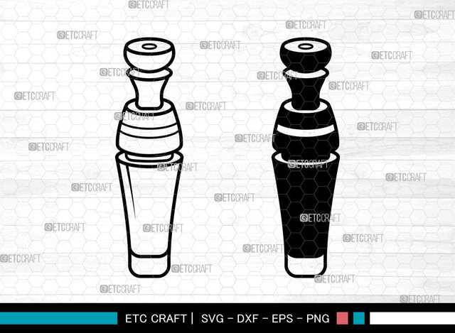 Duck Call SVG, Duck Call SVG, Duck Whistle Svg, Mallard Duck Calls Svg, Duck Calls Icon Svg, Commander Duck Calls Svg, Duck Call SVG ETC Craft 