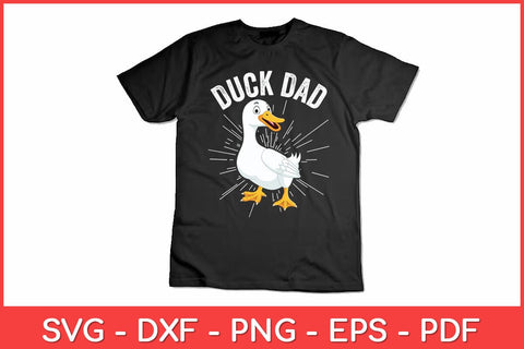 Duck Dad Ducks Lover Fathers Day Svg Design SVG artprintfile 