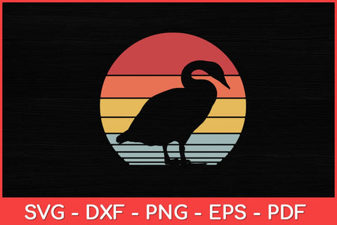 Duck Farm Animal Duck Lover Duck Retro Vintage Svg Design SVG artprintfile 