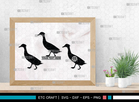 Duck Monogram, Duck Silhouette, Duck SVG, Flying Duck Svg, Hunting Svg, Animals Svg, SB00257 SVG ETC Craft 