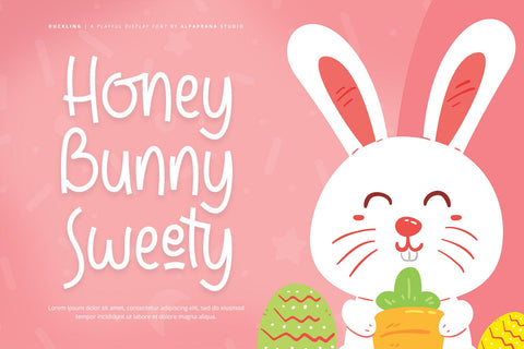 Duckling - Playful Display Font Font Alpaprana Studio 