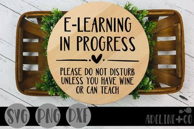 E-learning in progress SVG Adeline&co 
