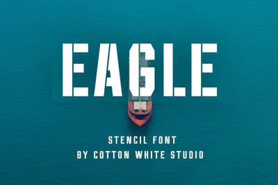 Eagle Font Cotton White Studio 