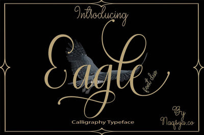 Eagle Font Duo Font Naqsya.Co