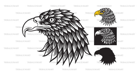 Eagle Head SVG TribaliumArtSF 