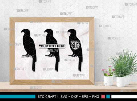 Eagle Monogram, Eagle Silhouette, Eagle SVG, Bird Svg, Flying Eagle Svg, Wildlife Svg, SB00259 SVG ETC Craft 