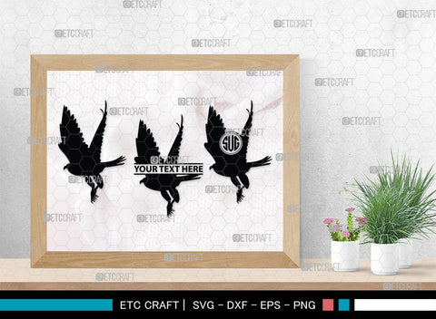 Eagle Monogram, Eagle Silhouette, Eagle SVG, Bird Svg, Flying Eagle Svg, Wildlife Svg, SB00259 SVG ETC Craft 