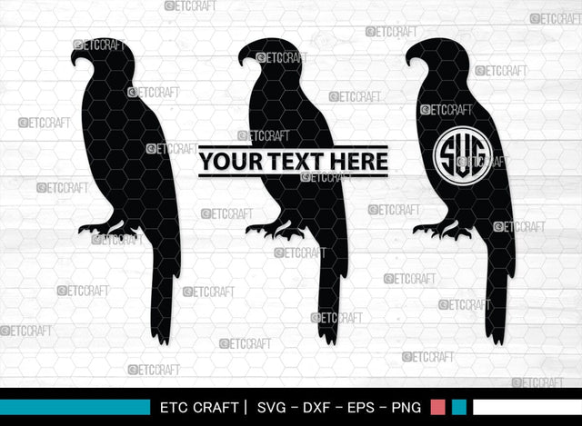 Eagle Monogram, Eagle Silhouette, Eagle SVG, Bird Svg, Flying Eagle Svg, Wildlife Svg, SB00259 SVG ETC Craft 