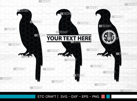 Eagle Monogram, Eagle Silhouette, Eagle SVG, Bird Svg, Flying Eagle Svg, Wildlife Svg, SB00259 SVG ETC Craft 