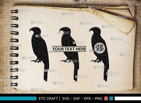 Eagle Monogram, Eagle Silhouette, Eagle SVG, Bird Svg, Flying Eagle Svg, Wildlife Svg, SB00259 SVG ETC Craft 
