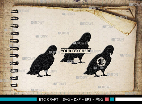 Eagle Monogram, Eagle Silhouette, Eagle SVG, Bird Svg, Flying Eagle Svg, Wildlife Svg, SB00259 SVG ETC Craft 