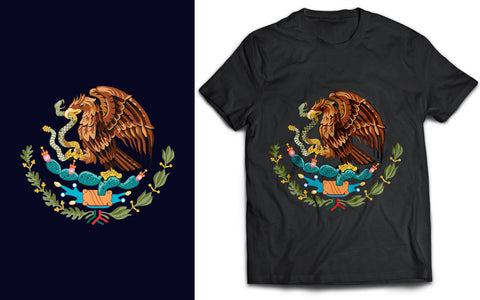 Eagle Vs Snake T-Shirt Design SVG naemmiah021 