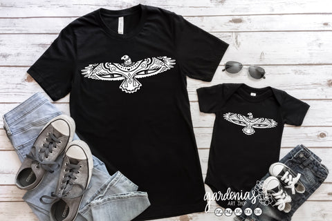 Eagle Zentangle Design SVG Gardenias Art Shop 