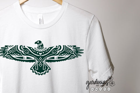 Eagle Zentangle Design SVG Gardenias Art Shop 