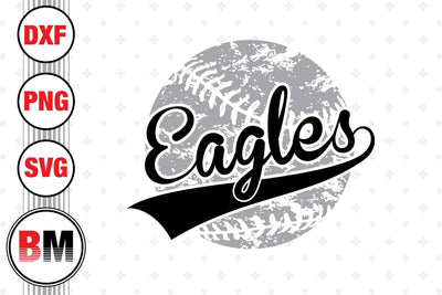 Eagles Baseball SVG, PNG, DXF Files SVG BMDesign 